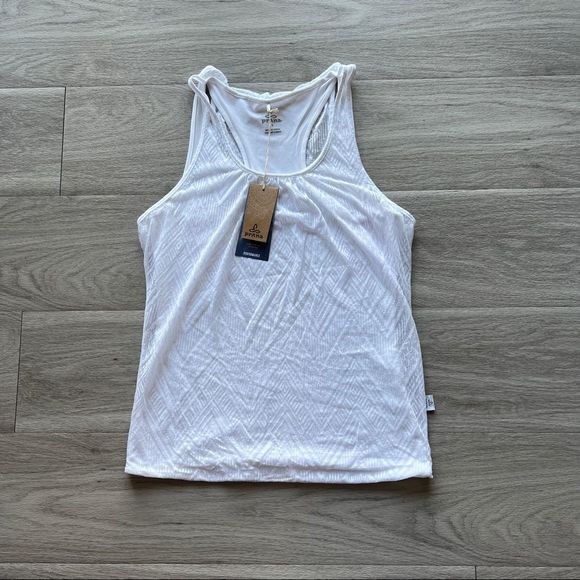 Prana Tops - Prana tank top women’s size S white yoga.